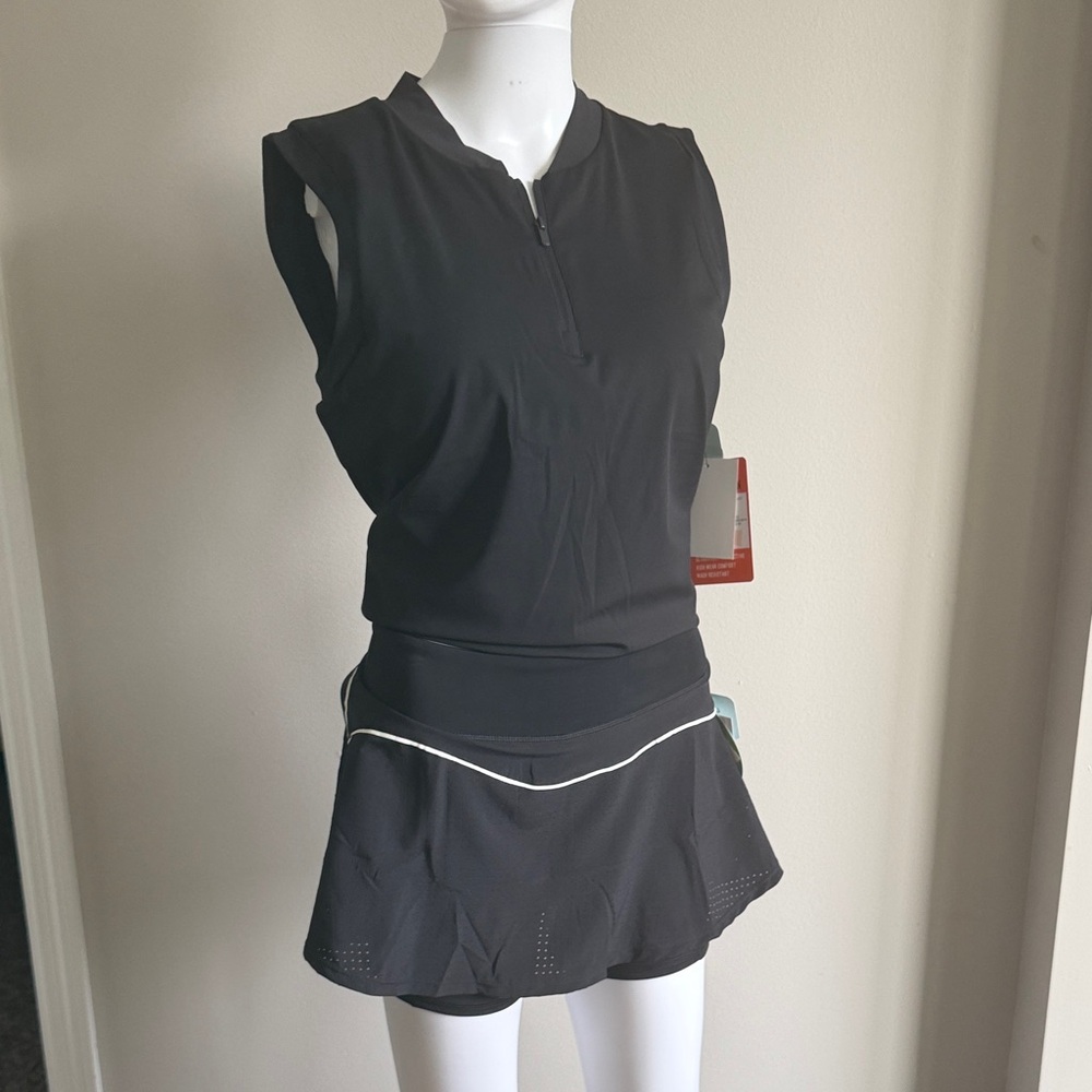 NWT Mono B Black Activewear Mini Black Skort